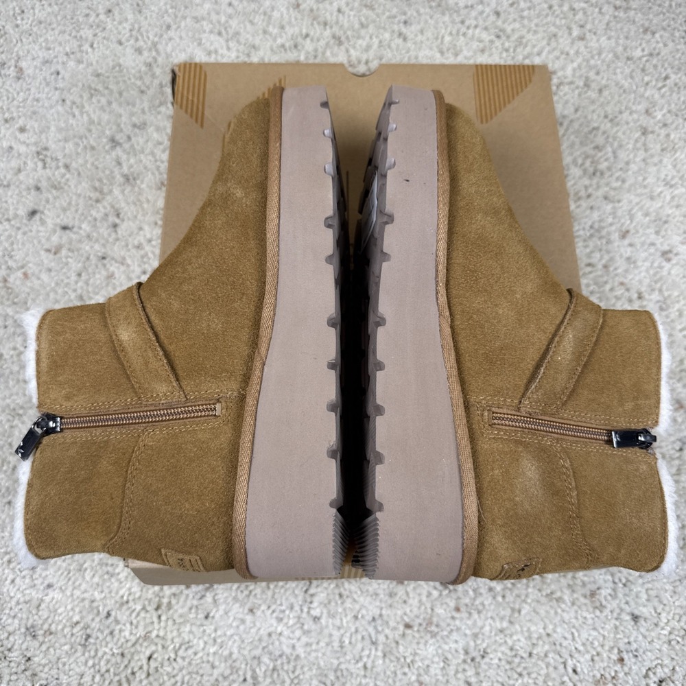 New In Box! Koolaburra by UGG Women's Kelissa Mini Chestnut Size 7 Suede - Picture 5 of 8